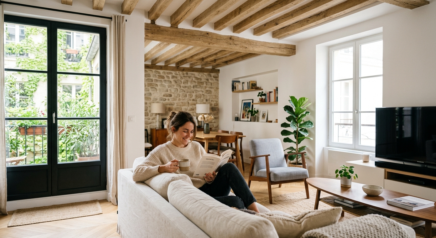 R&eacute;novation int&eacute;rieure lumineuse dans les Landes